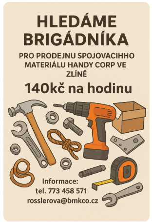 možná hledáme právě Tebe